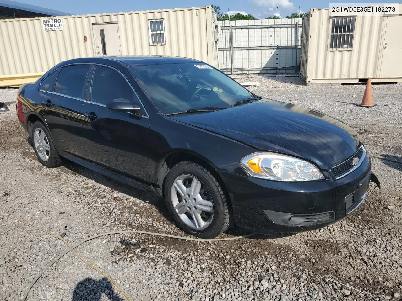 2G1WD5E35E1182278 2014 Chevrolet Impala Limited Police