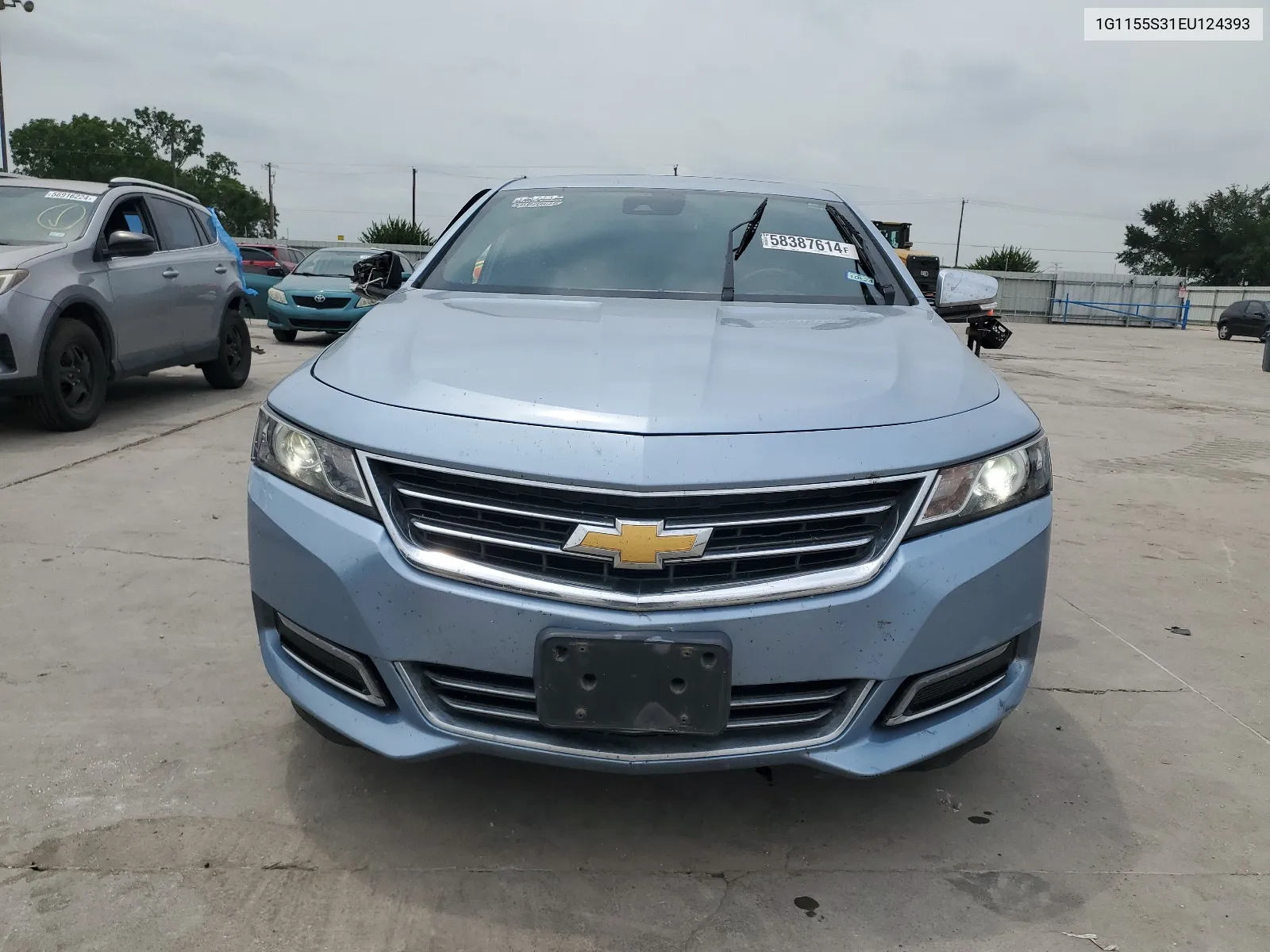 2014 Chevrolet Impala Ltz VIN: 1G1155S31EU124393 Lot: 58387614