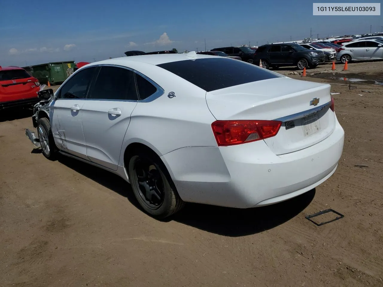 2014 Chevrolet Impala Ls VIN: 1G11Y5SL6EU103093 Lot: 59988394