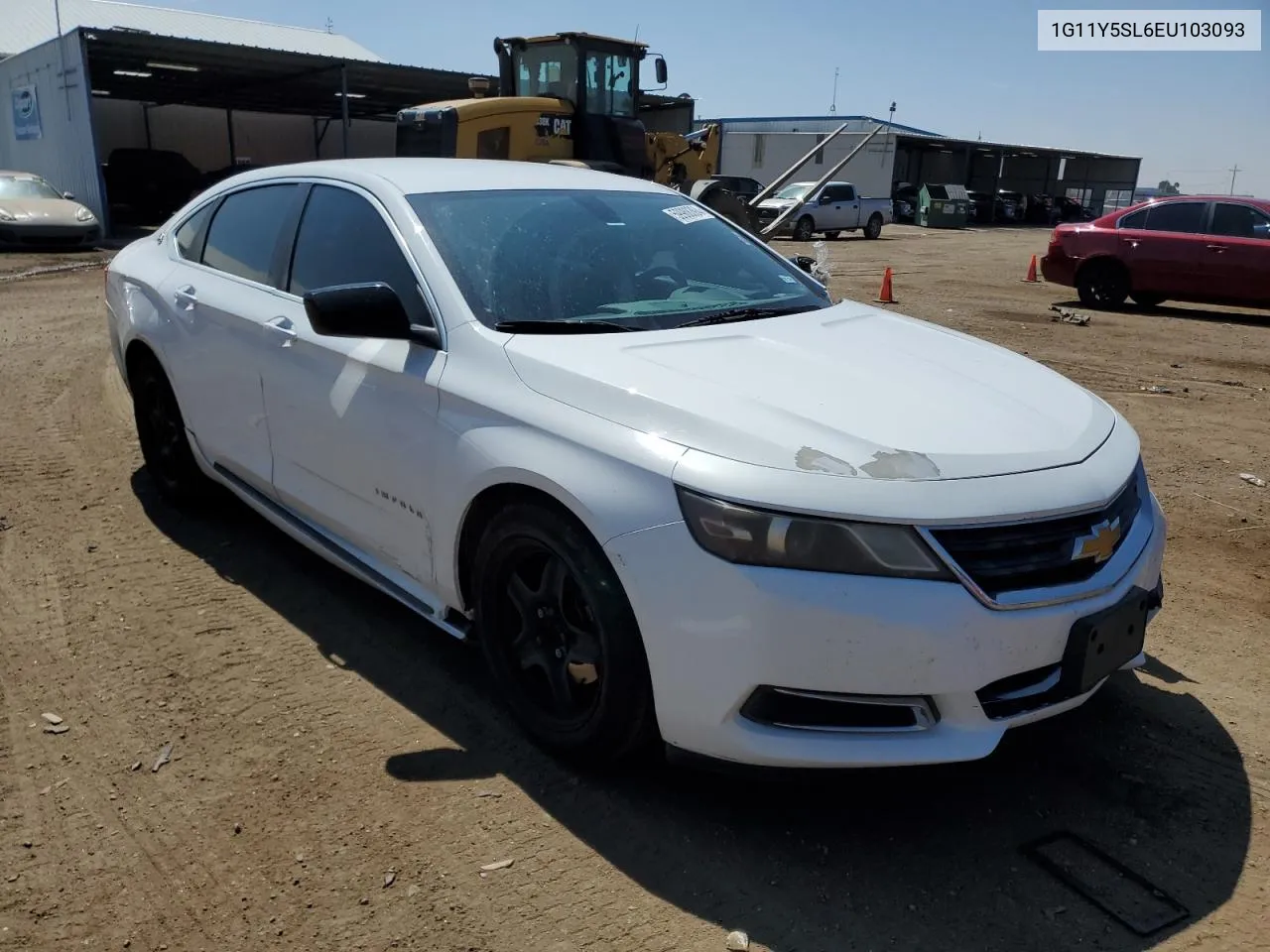 2014 Chevrolet Impala Ls VIN: 1G11Y5SL6EU103093 Lot: 59988394