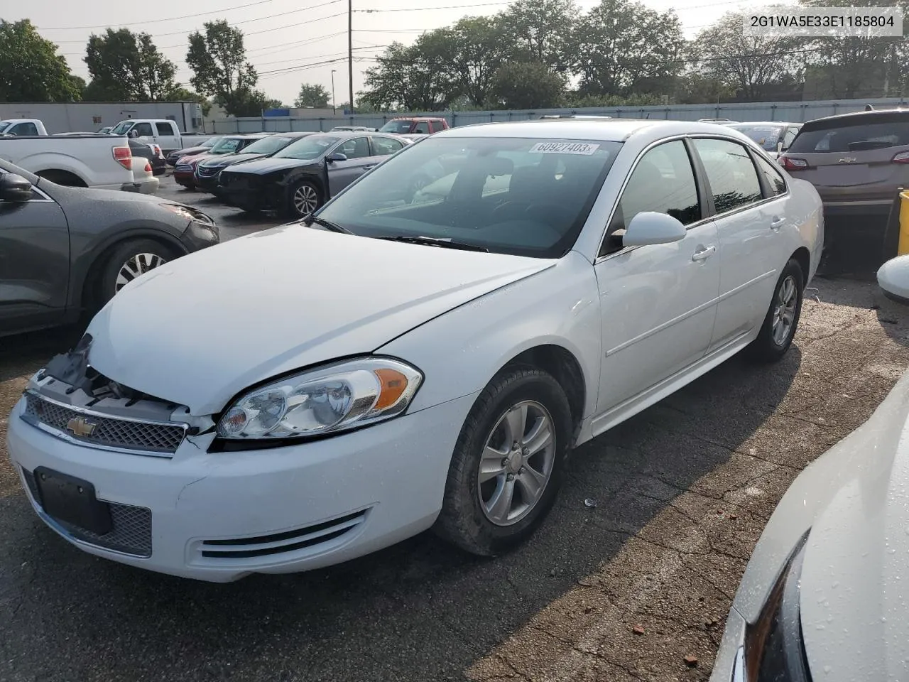 2014 Chevrolet Impala Limited Ls VIN: 2G1WA5E33E1185804 Lot: 60927403