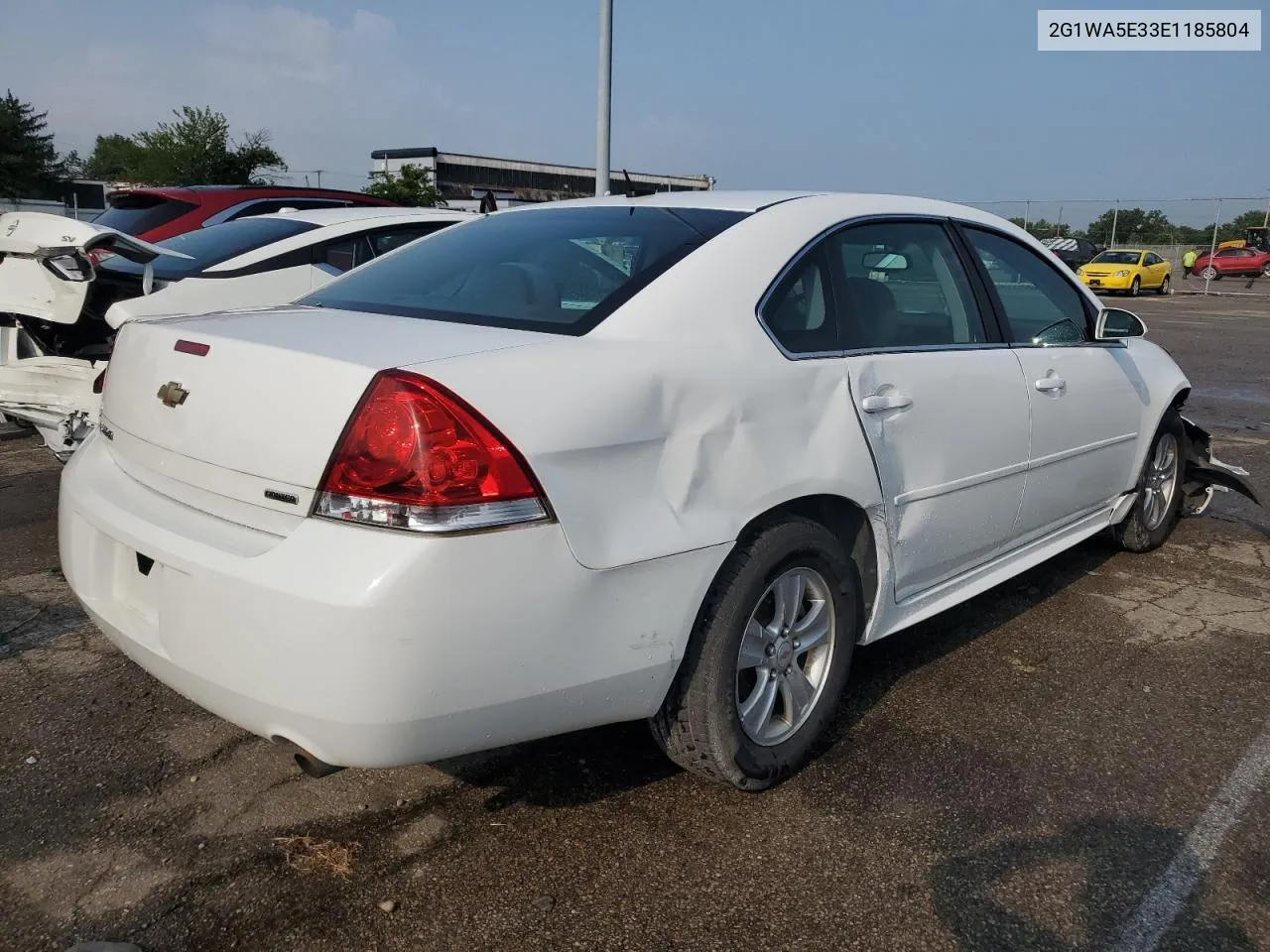 2014 Chevrolet Impala Limited Ls VIN: 2G1WA5E33E1185804 Lot: 60927403