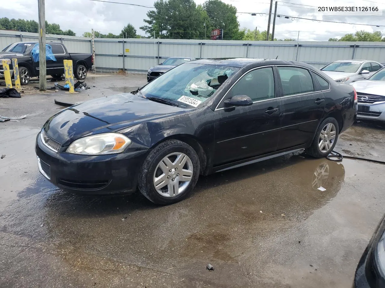 2014 Chevrolet Impala Limited Lt VIN: 2G1WB5E33E1126166 Lot: 61951534