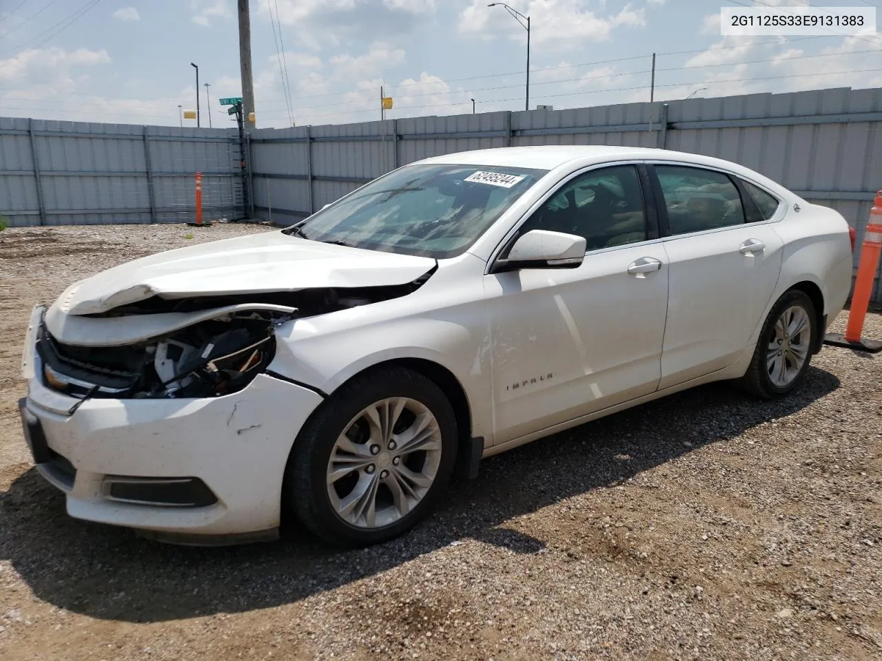 2014 Chevrolet Impala Lt VIN: 2G1125S33E9131383 Lot: 62495244