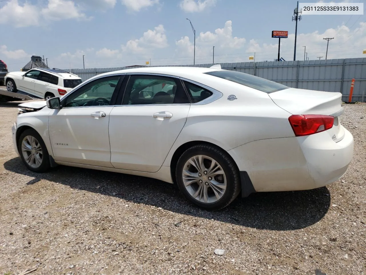 2014 Chevrolet Impala Lt VIN: 2G1125S33E9131383 Lot: 62495244