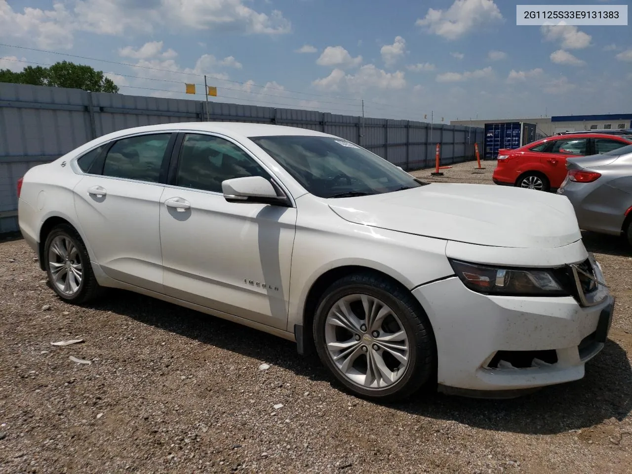 2014 Chevrolet Impala Lt VIN: 2G1125S33E9131383 Lot: 62495244