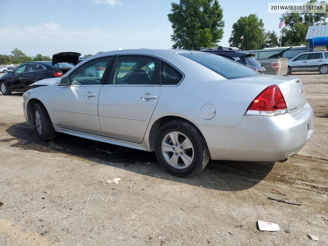 2014 Chevrolet Impala Limited Ls VIN: 2G1WA5E30E1151268 Lot: 62661724