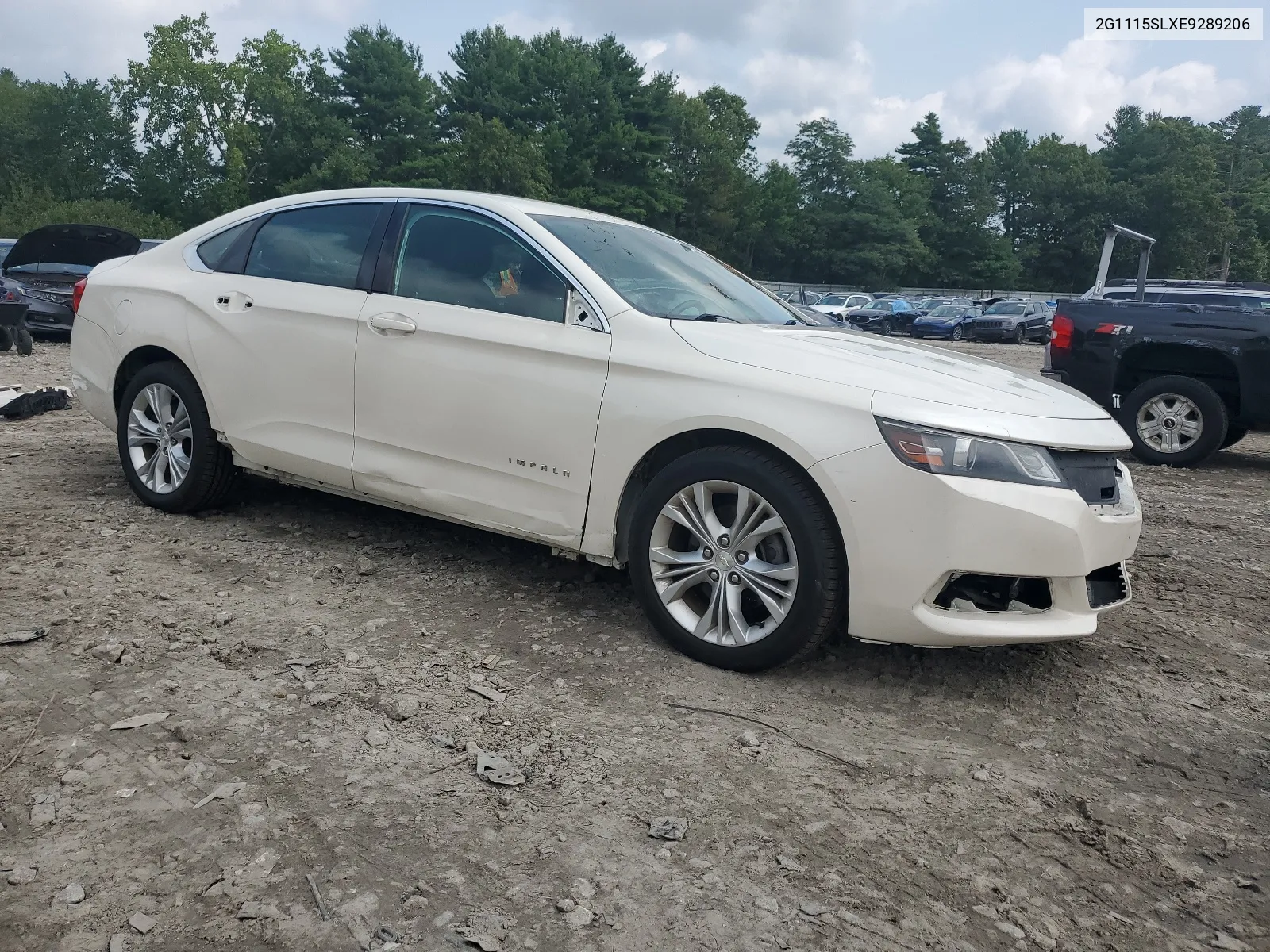 2014 Chevrolet Impala Lt VIN: 2G1115SLXE9289206 Lot: 62914704