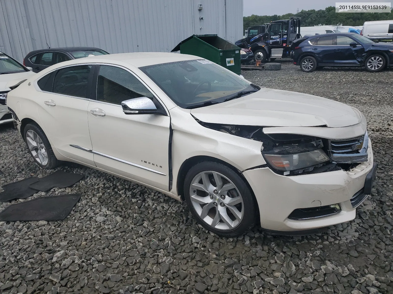 2014 Chevrolet Impala Ltz VIN: 2G1145SL9E9153639 Lot: 63017604