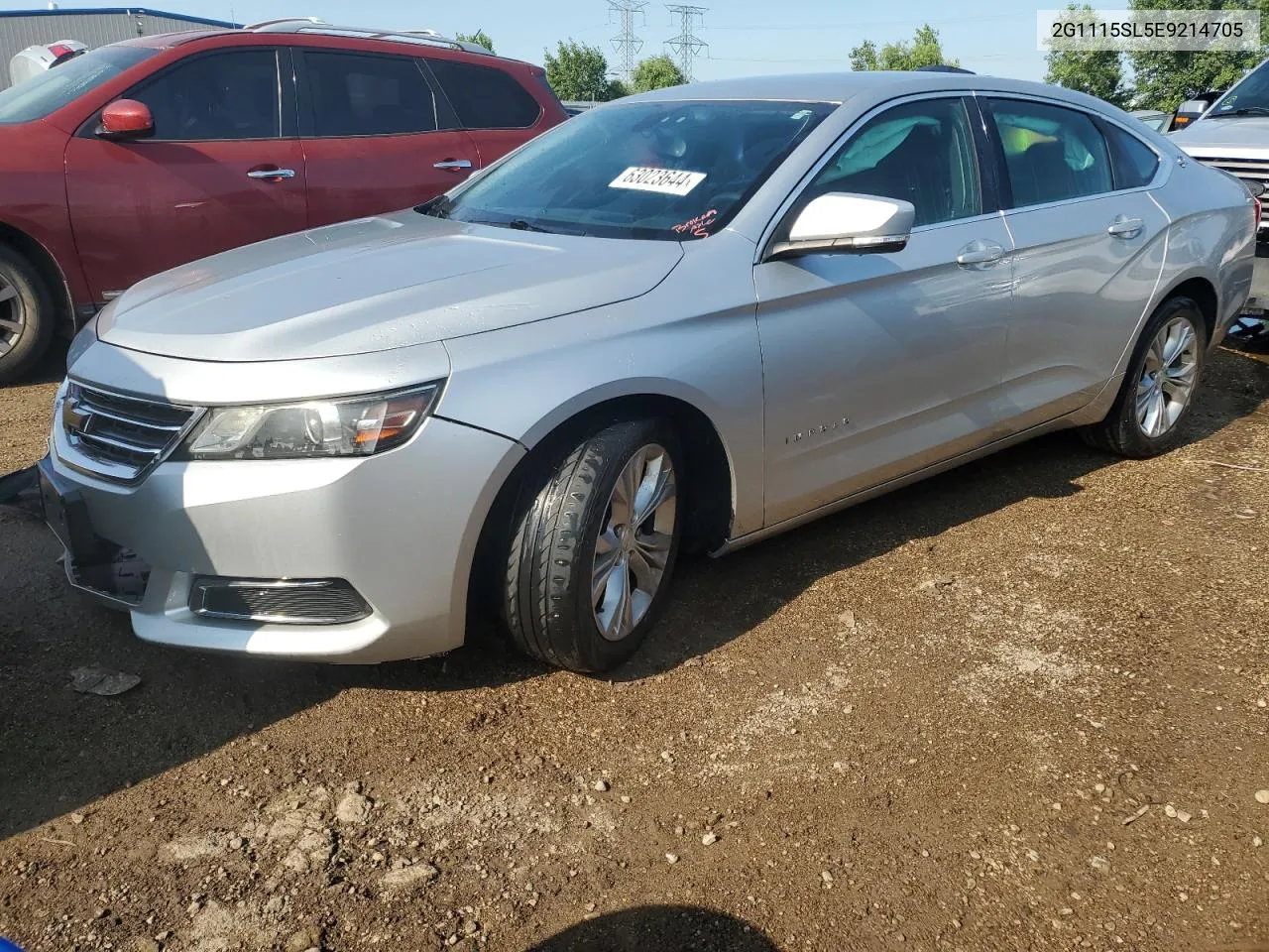 2G1115SL5E9214705 2014 Chevrolet Impala Lt