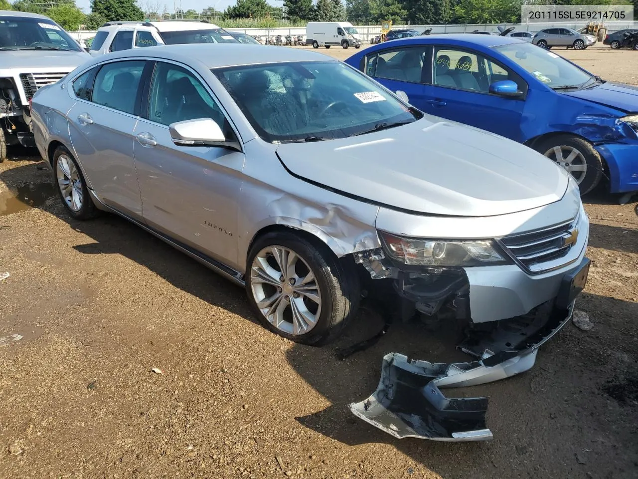 2G1115SL5E9214705 2014 Chevrolet Impala Lt