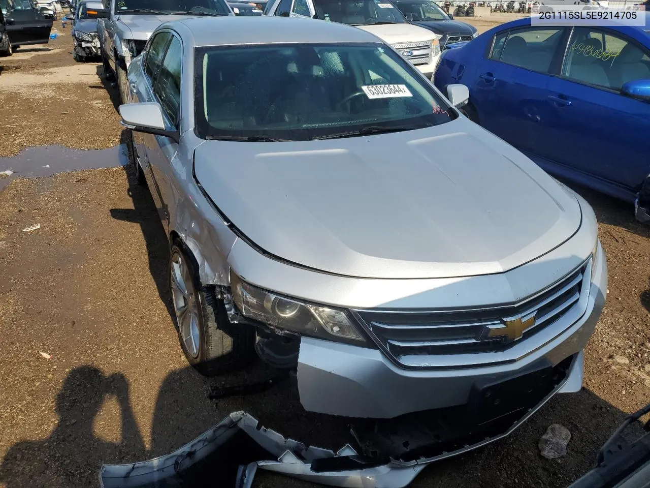 2G1115SL5E9214705 2014 Chevrolet Impala Lt