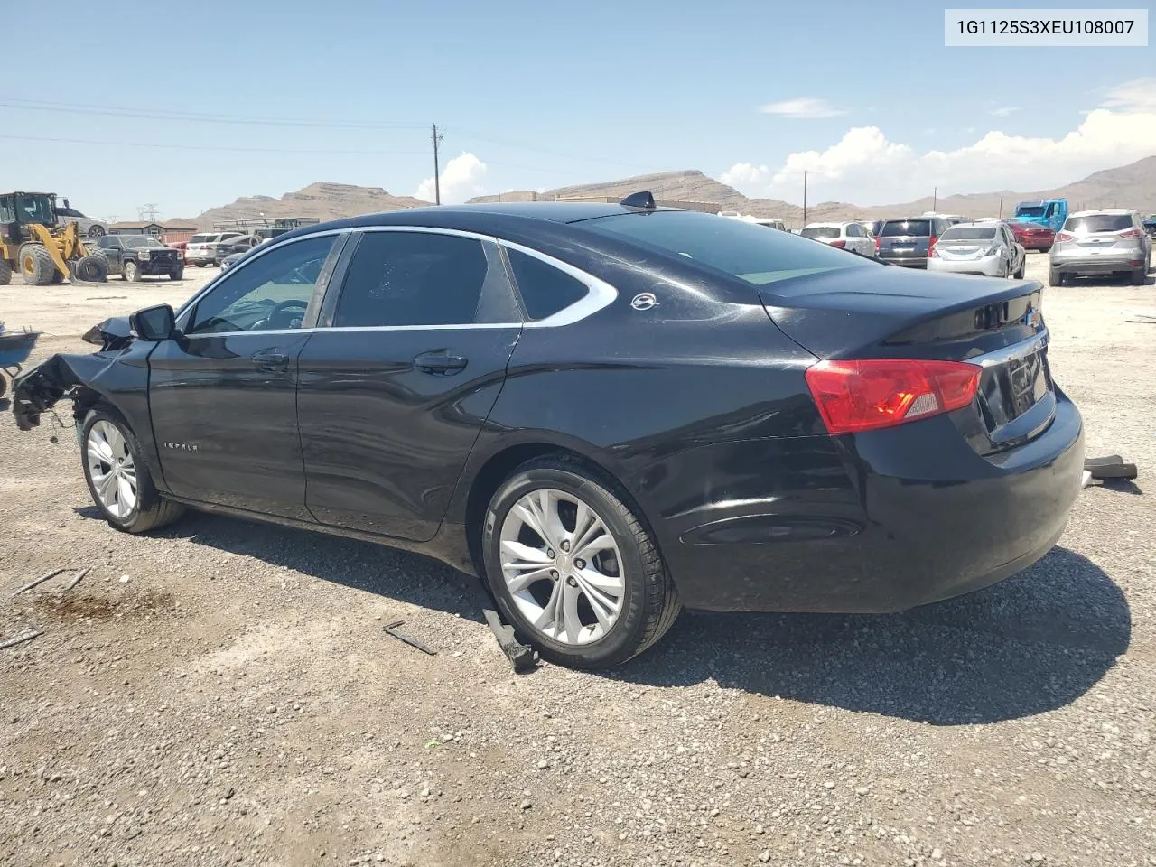 2014 Chevrolet Impala Lt VIN: 1G1125S3XEU108007 Lot: 63072084