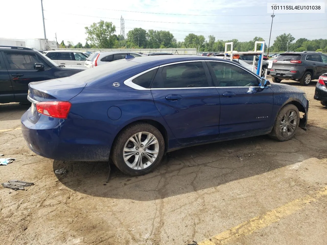 2014 Chevrolet Impala Lt VIN: 1G1115SL4EU101038 Lot: 63188694