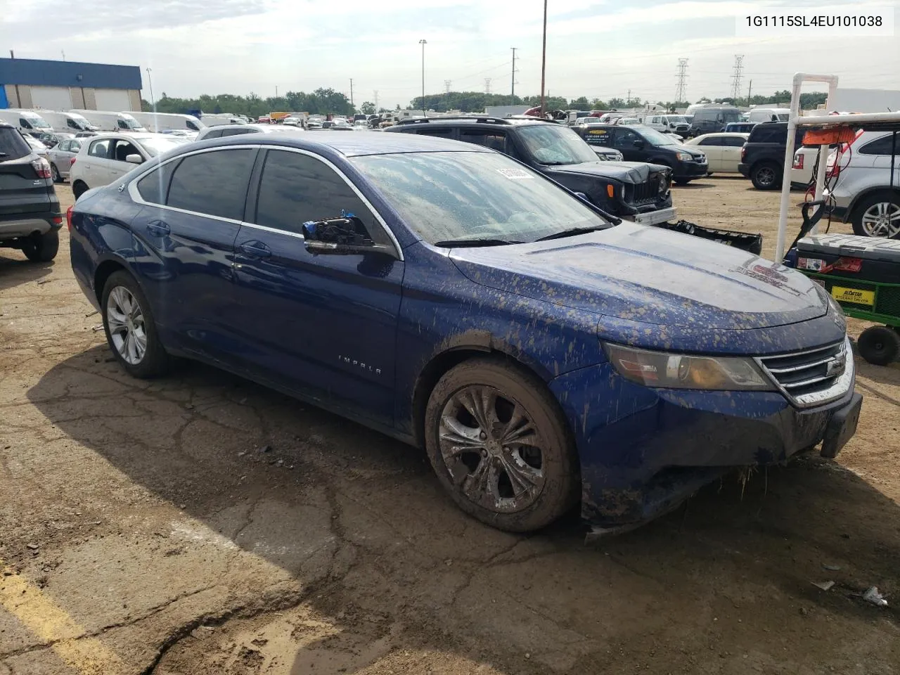 2014 Chevrolet Impala Lt VIN: 1G1115SL4EU101038 Lot: 63188694