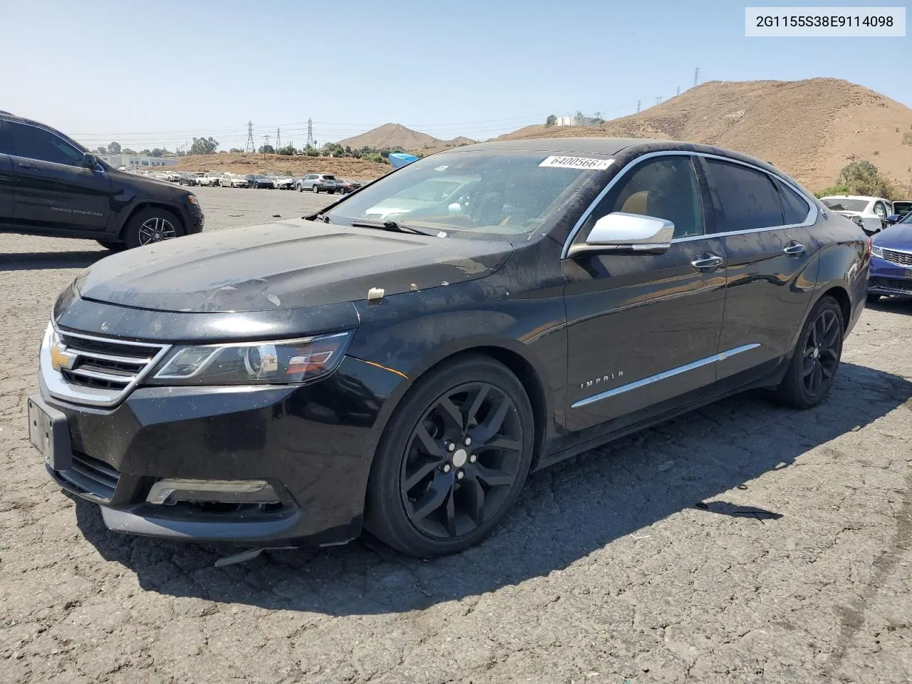 2G1155S38E9114098 2014 Chevrolet Impala Ltz