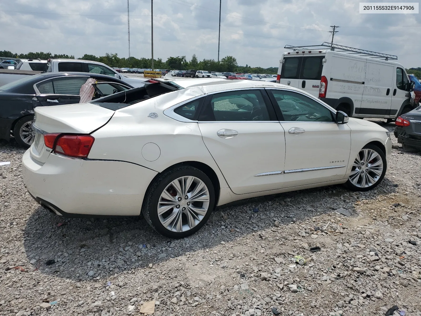 2014 Chevrolet Impala Ltz VIN: 2G1155S32E9147906 Lot: 64351214