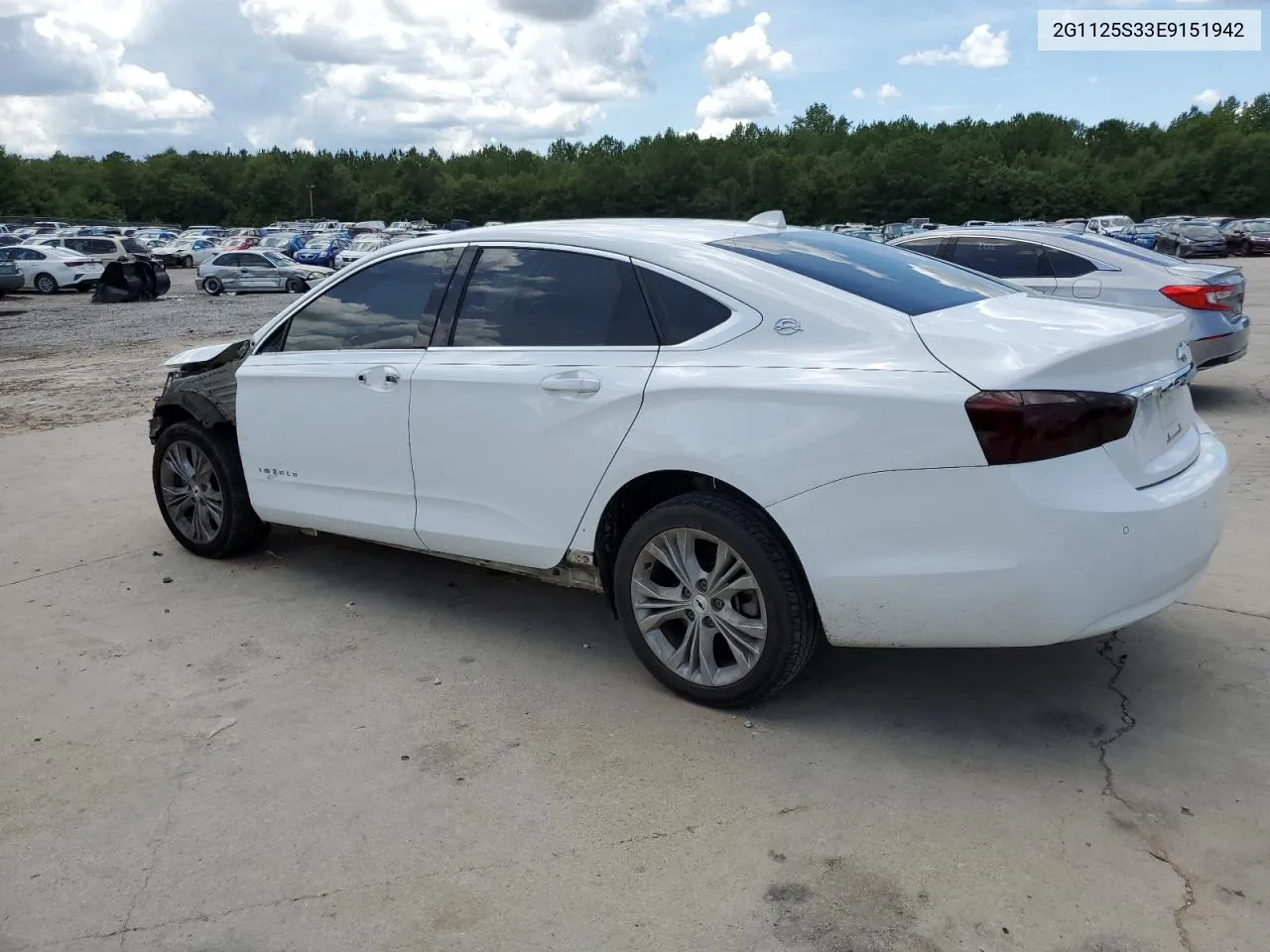 2014 Chevrolet Impala Lt VIN: 2G1125S33E9151942 Lot: 64658764