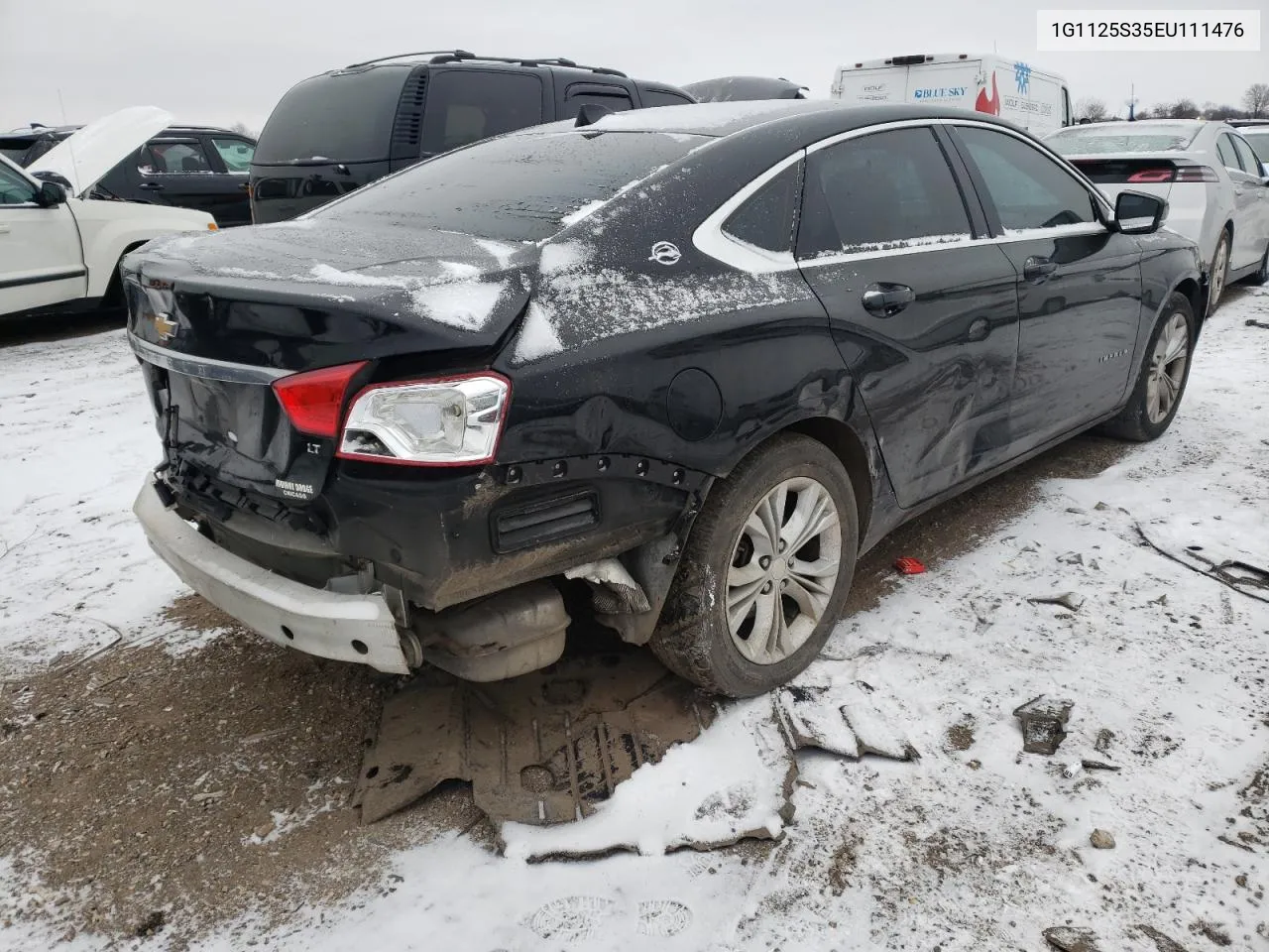 1G1125S35EU111476 2014 Chevrolet Impala Lt