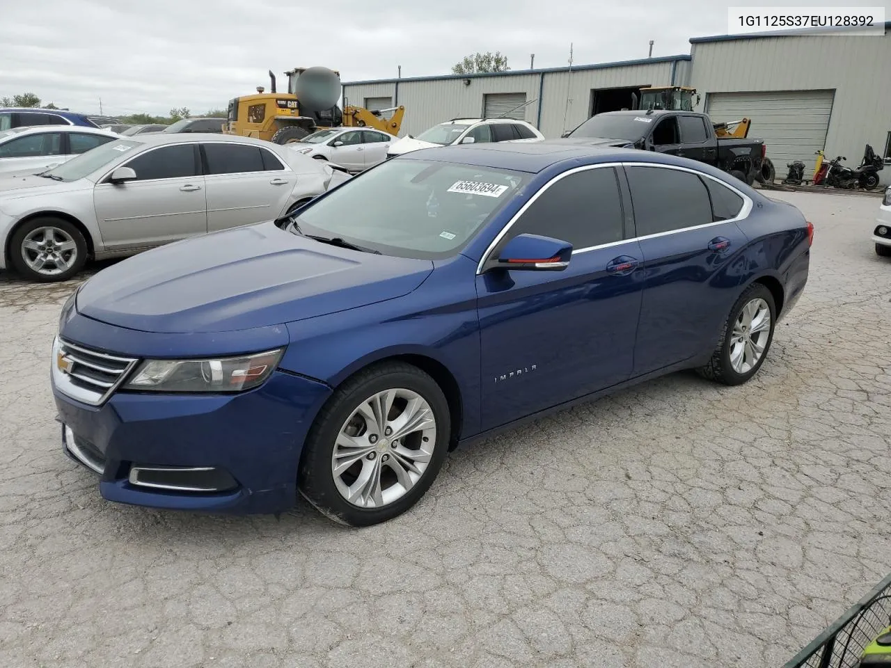 2014 Chevrolet Impala Lt VIN: 1G1125S37EU128392 Lot: 65603694