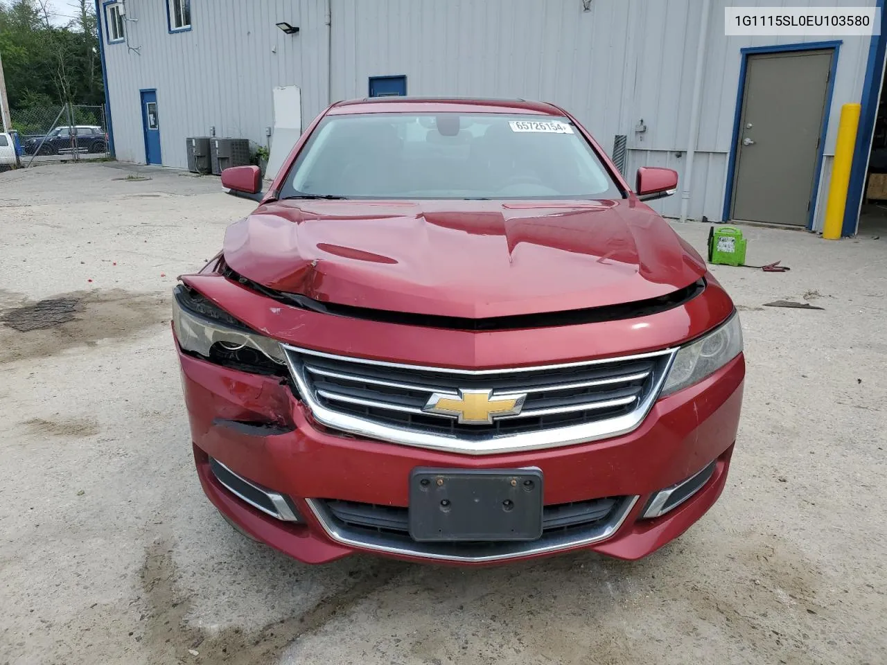 1G1115SL0EU103580 2014 Chevrolet Impala Lt