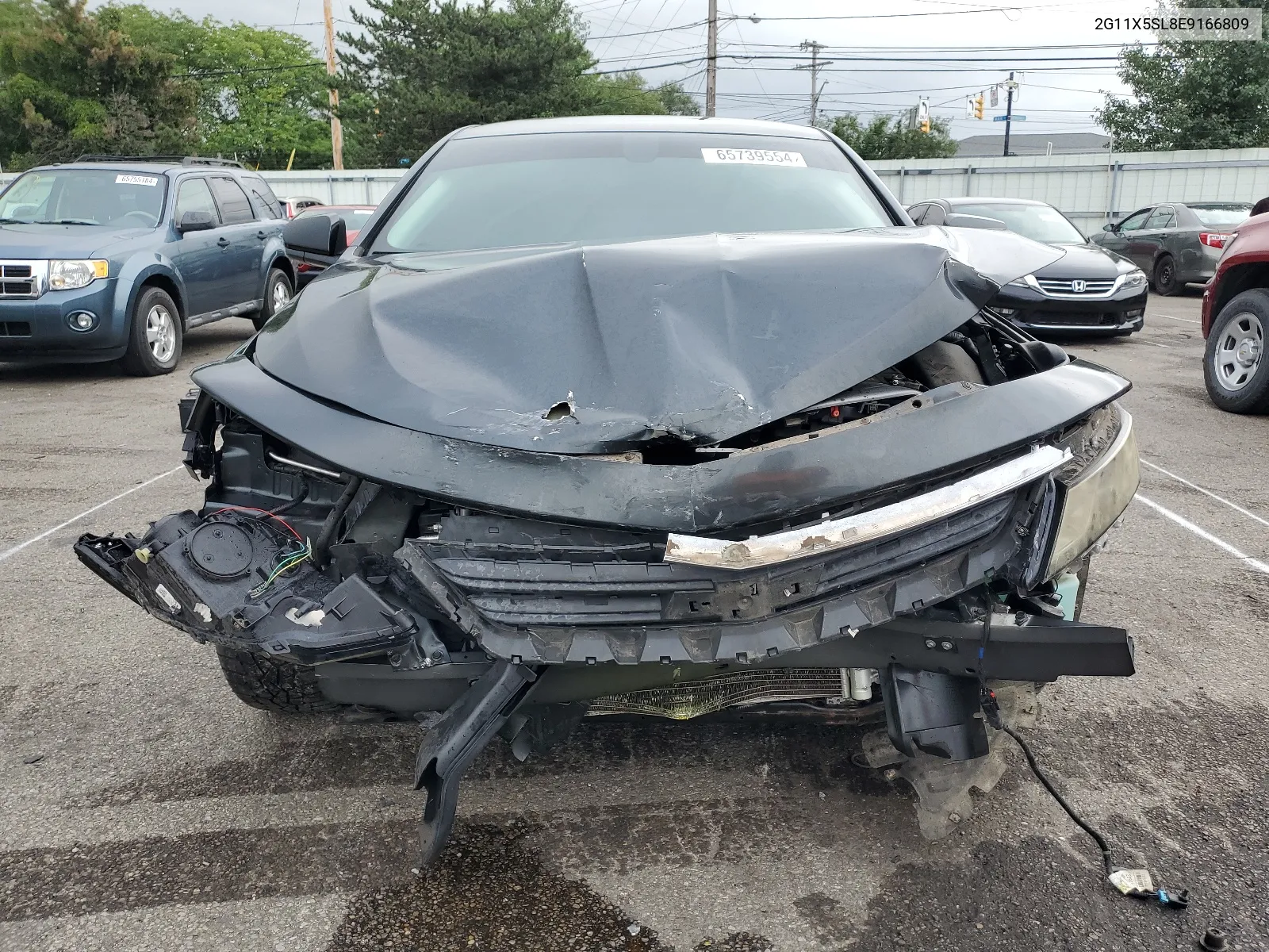 2G11X5SL8E9166809 2014 Chevrolet Impala Ls