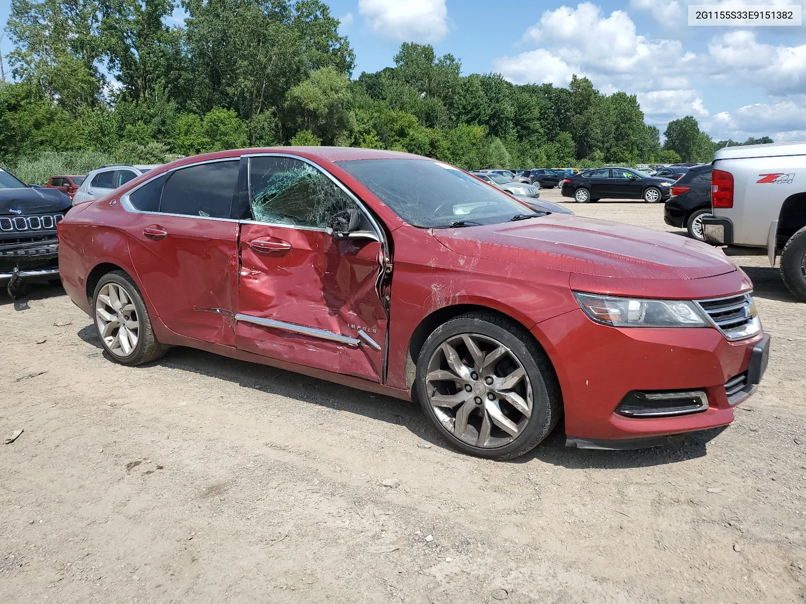 2G1155S33E9151382 2014 Chevrolet Impala Ltz