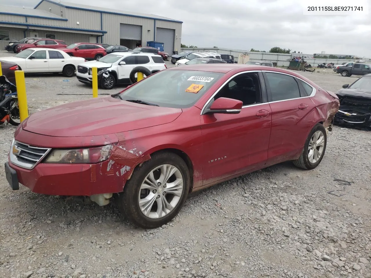 2014 Chevrolet Impala Lt VIN: 2G1115SL8E9271741 Lot: 66033704