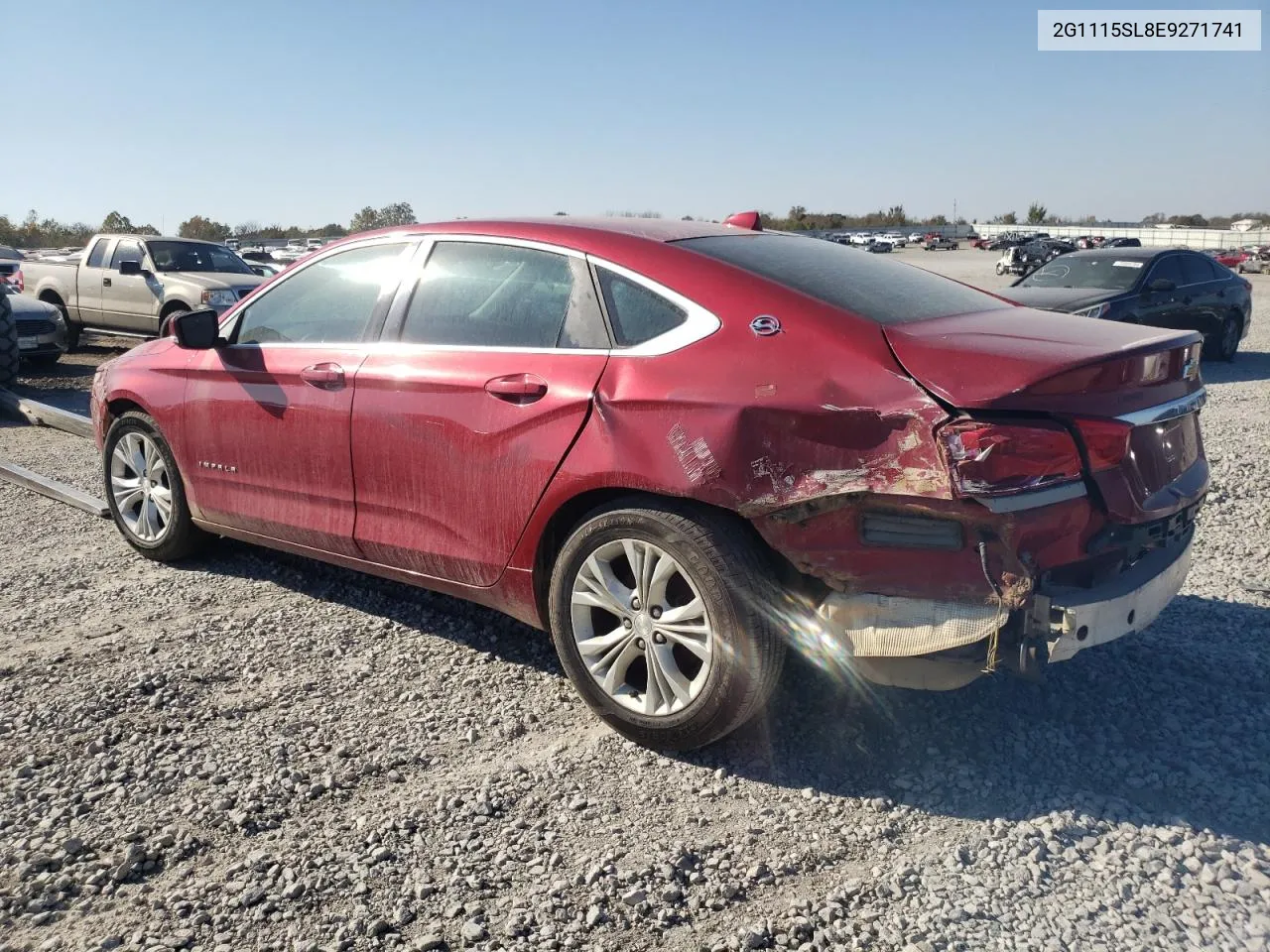 2014 Chevrolet Impala Lt VIN: 2G1115SL8E9271741 Lot: 66033704