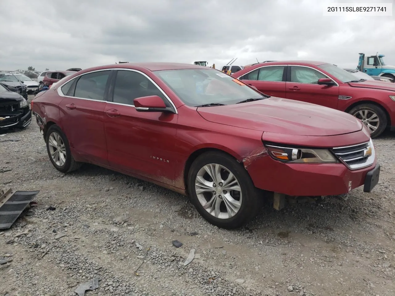 2014 Chevrolet Impala Lt VIN: 2G1115SL8E9271741 Lot: 66033704