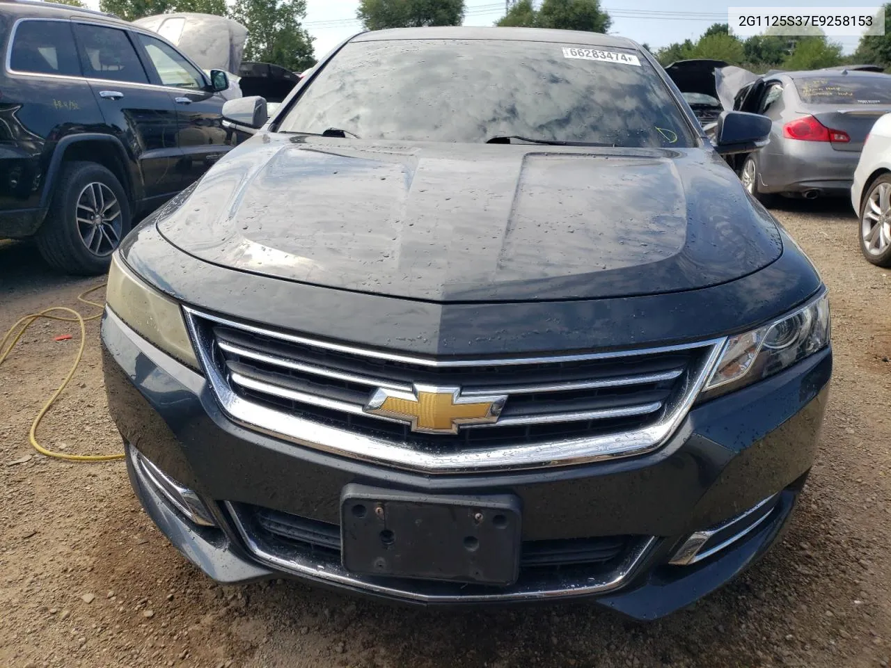 2G1125S37E9258153 2014 Chevrolet Impala Lt