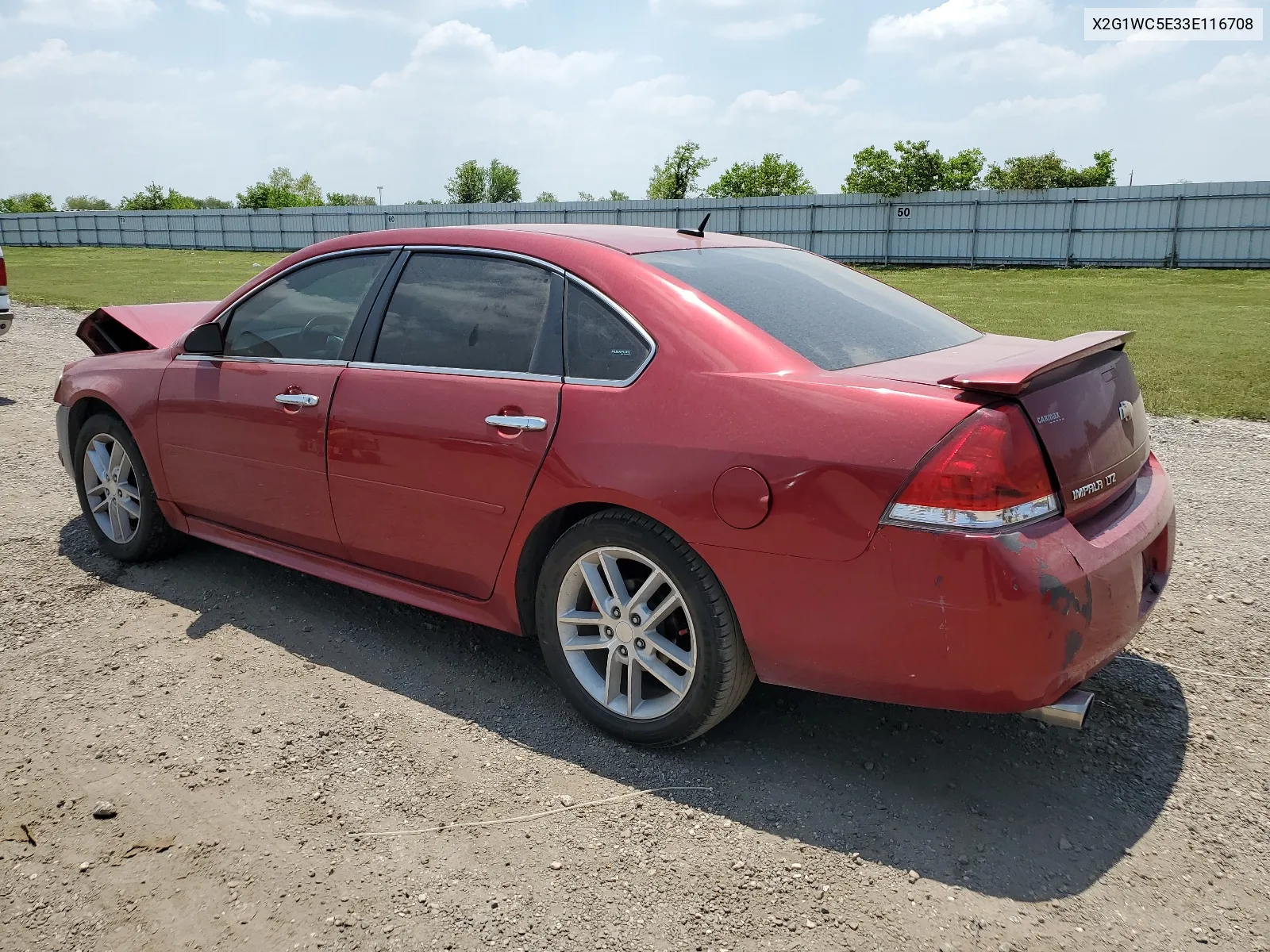 2014 Chevrolet Impala Lim VIN: X2G1WC5E33E116708 Lot: 66305464