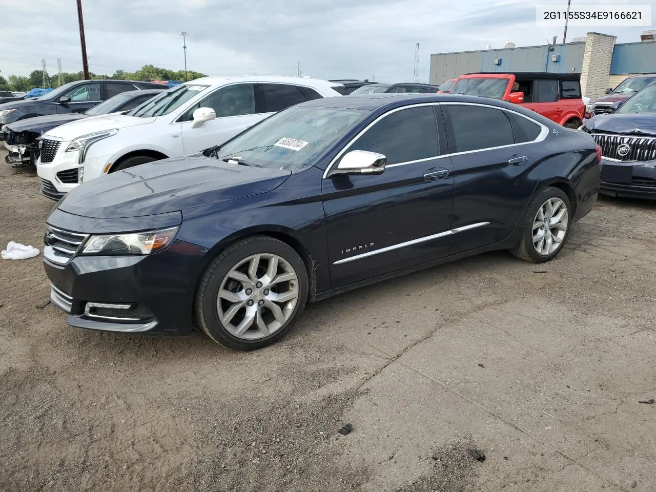 2014 Chevrolet Impala Ltz VIN: 2G1155S34E9166621 Lot: 66500704