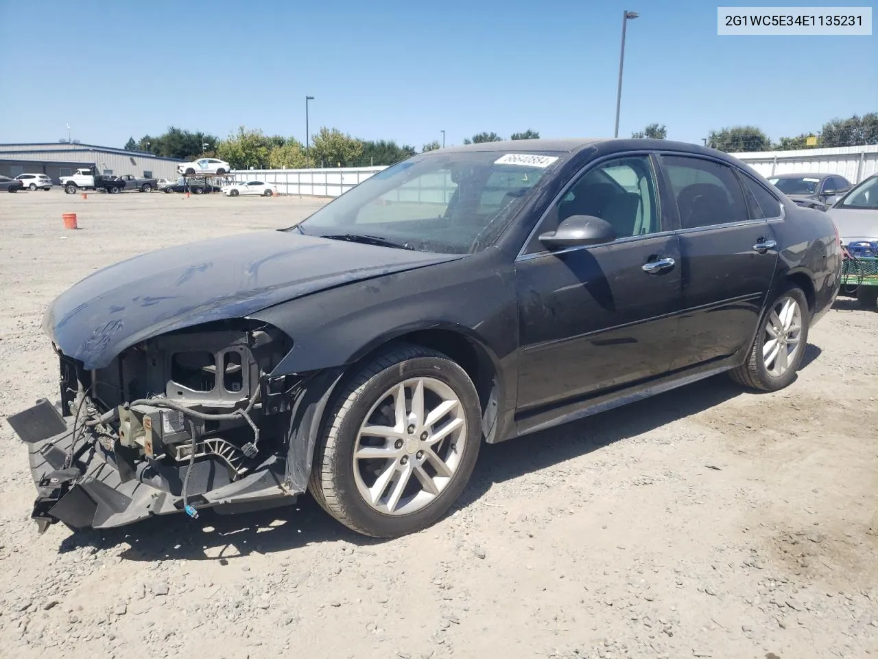 2014 Chevrolet Impala Limited Ltz VIN: 2G1WC5E34E1135231 Lot: 66640884