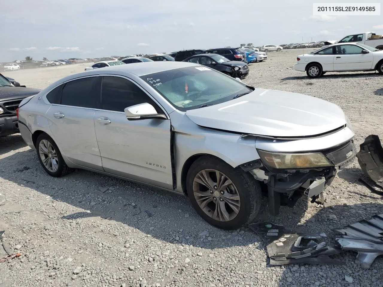 2G1115SL2E9149585 2014 Chevrolet Impala Lt