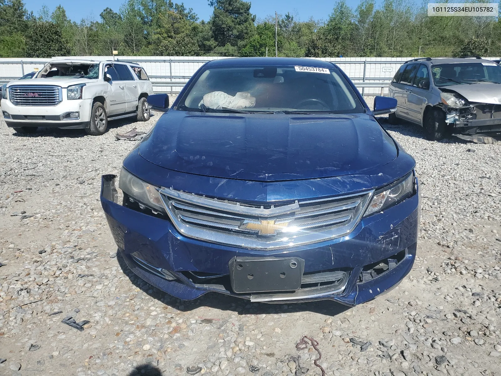 1G1125S34EU105782 2014 Chevrolet Impala Lt