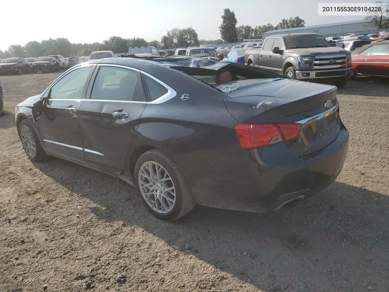 2014 Chevrolet Impala Ltz VIN: 2G1155S30E9104228 Lot: 67378604