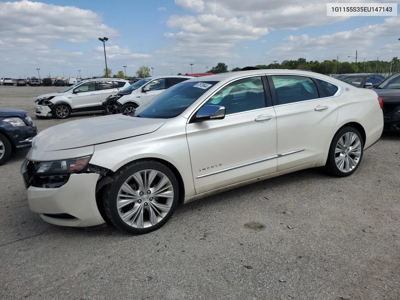 2014 Chevrolet Impala Ltz VIN: 1G1155S35EU147143 Lot: 67679544