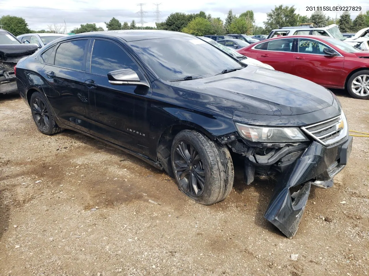 2014 Chevrolet Impala Lt VIN: 2G1115SL0E9227829 Lot: 68259284