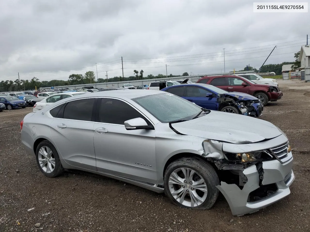 2G1115SL4E9270554 2014 Chevrolet Impala Lt