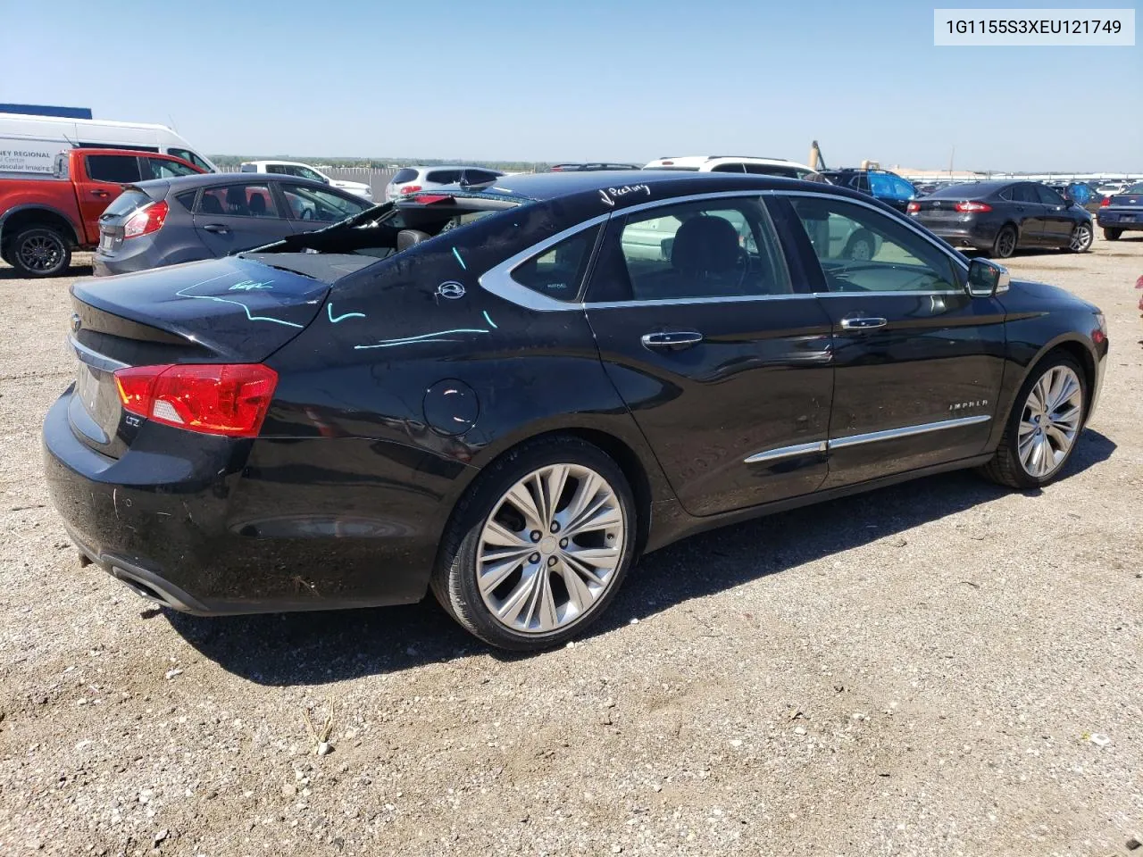 2014 Chevrolet Impala Ltz VIN: 1G1155S3XEU121749 Lot: 69206214