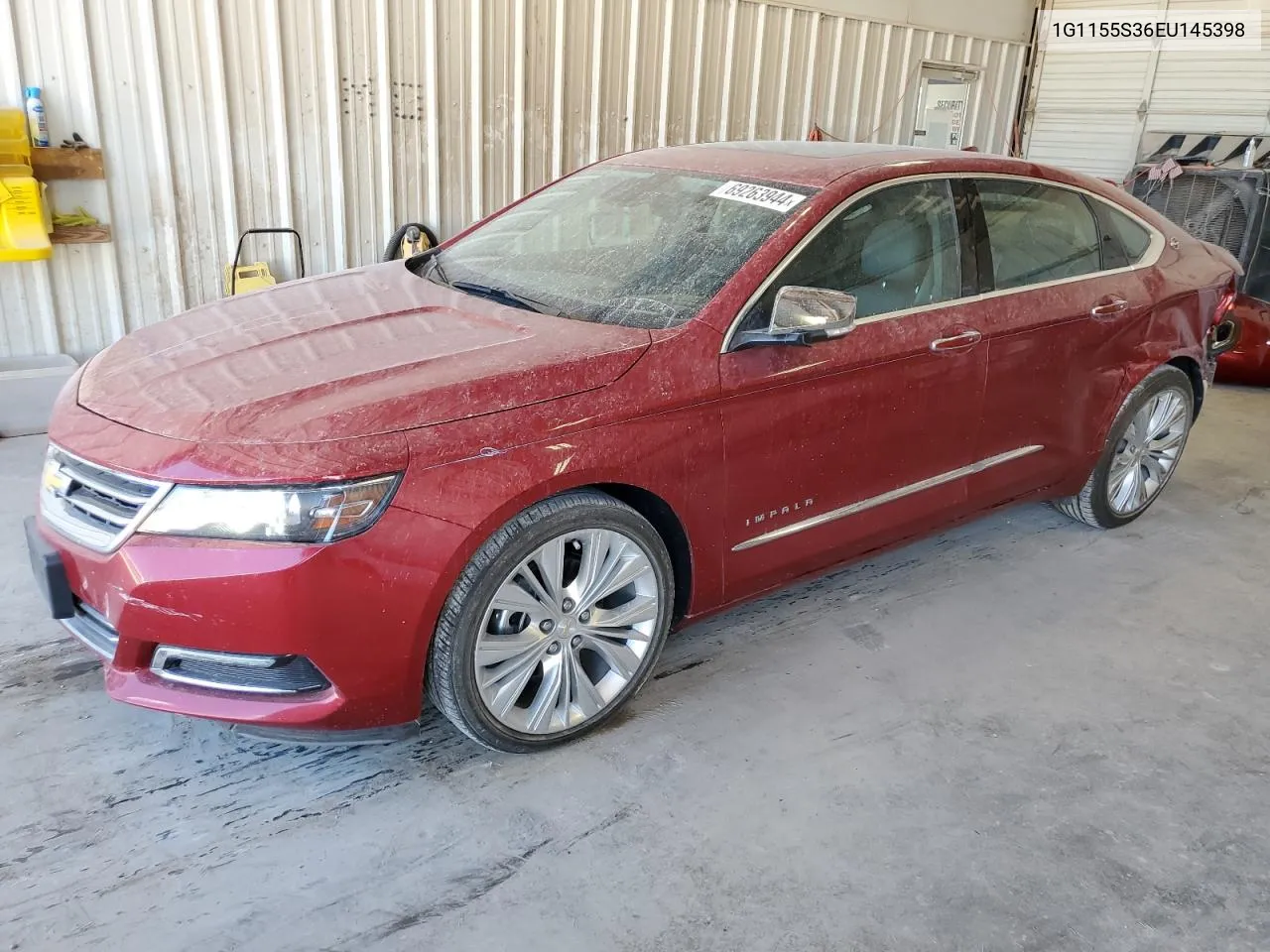 1G1155S36EU145398 2014 Chevrolet Impala Ltz