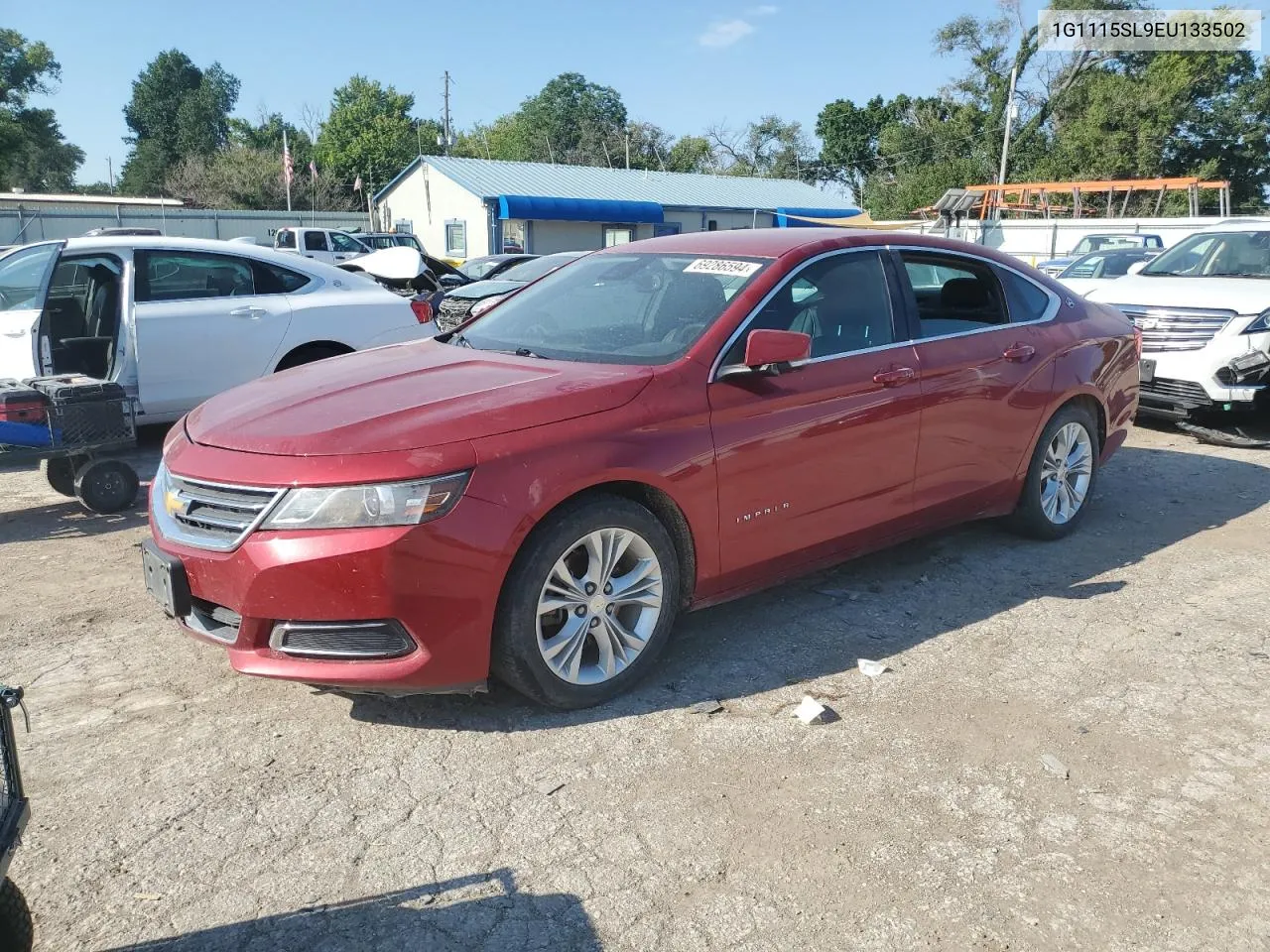 2014 Chevrolet Impala Lt VIN: 1G1115SL9EU133502 Lot: 69286594