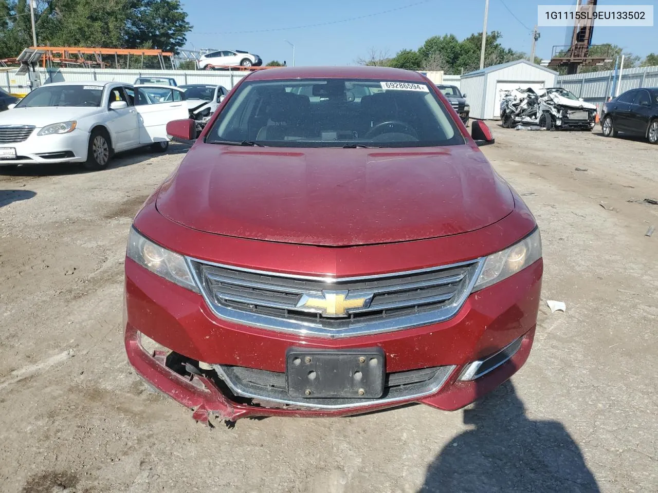 1G1115SL9EU133502 2014 Chevrolet Impala Lt