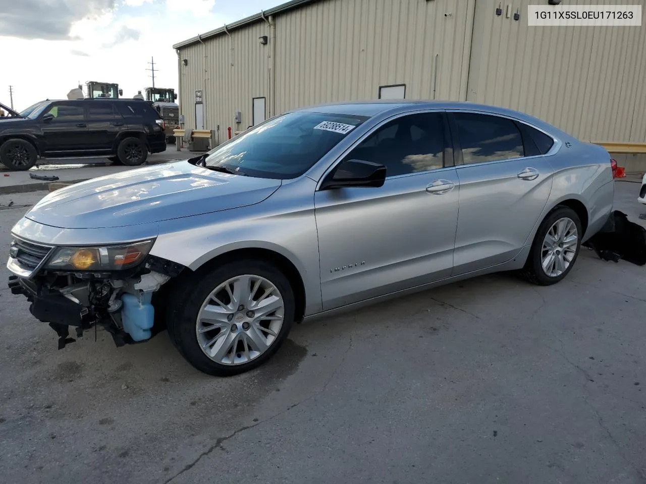 2014 Chevrolet Impala Ls VIN: 1G11X5SL0EU171263 Lot: 69288514