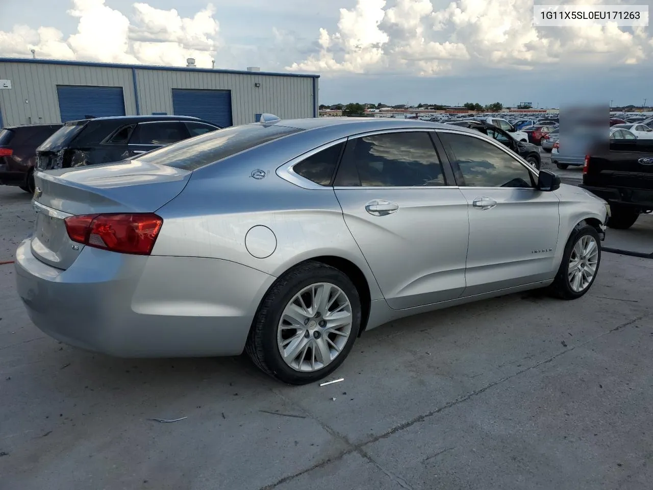 1G11X5SL0EU171263 2014 Chevrolet Impala Ls