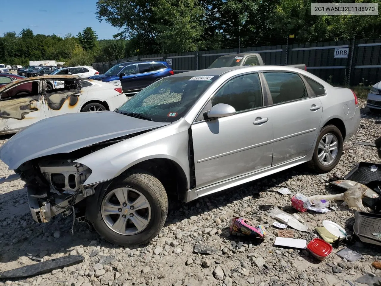 2014 Chevrolet Impala Limited Ls VIN: 2G1WA5E32E1188970 Lot: 69394194