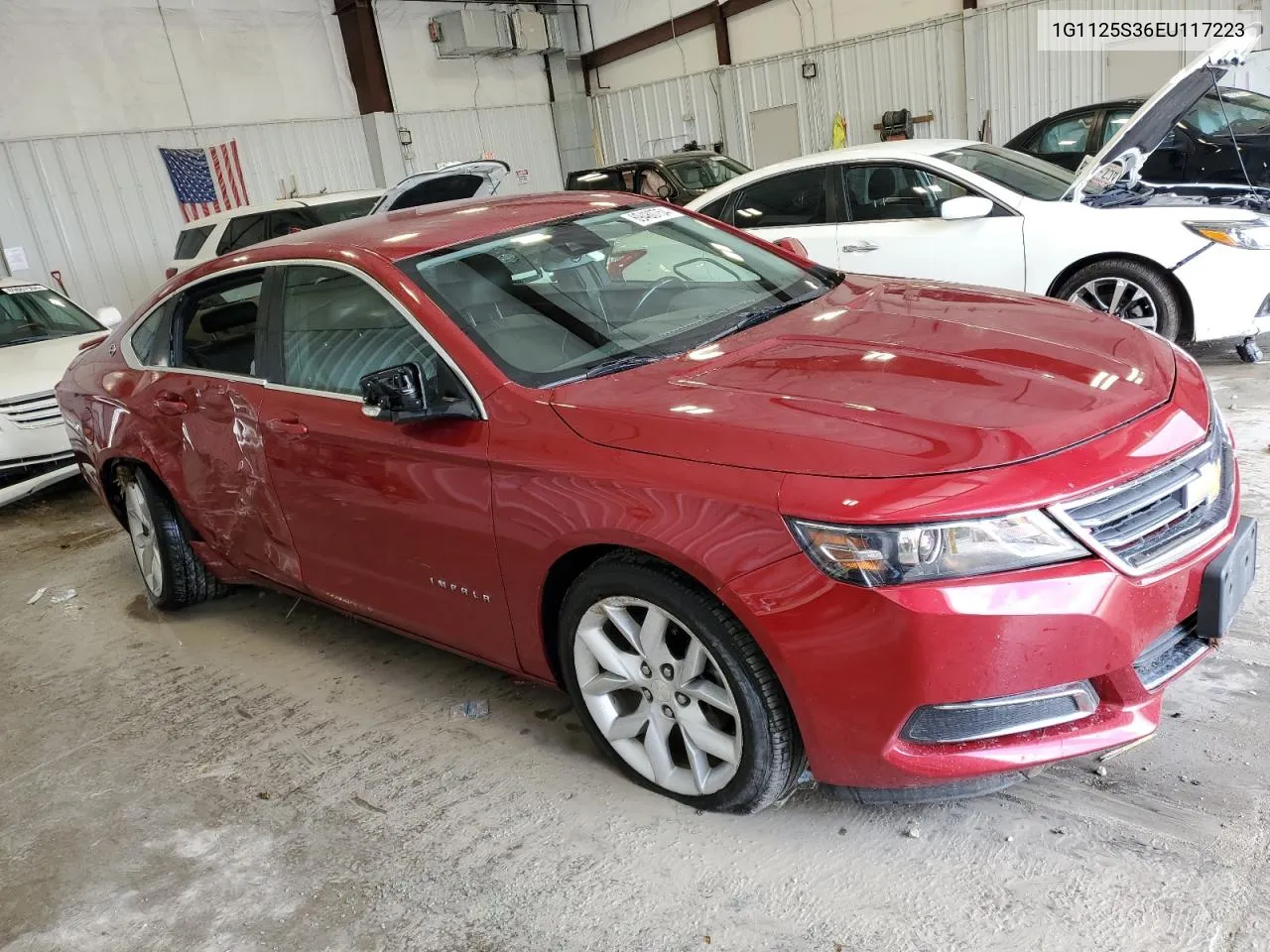 2014 Chevrolet Impala Lt VIN: 1G1125S36EU117223 Lot: 69480754