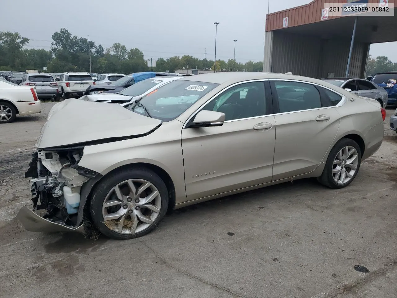 2014 Chevrolet Impala Lt VIN: 2G1125S30E9105842 Lot: 69684124