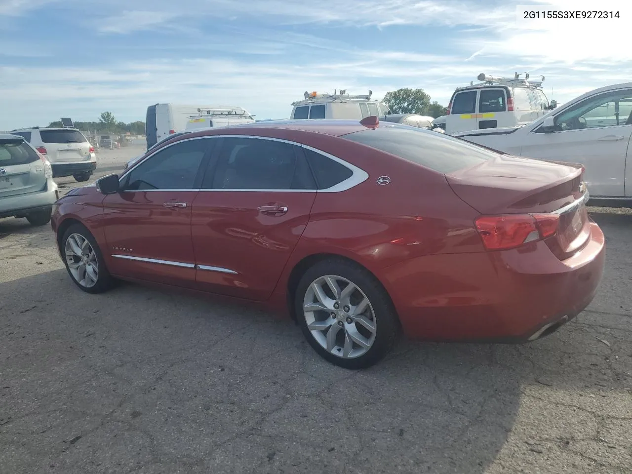 2G1155S3XE9272314 2014 Chevrolet Impala Ltz